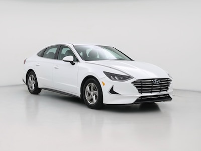 White 2021 Hyundai Sonata SE
