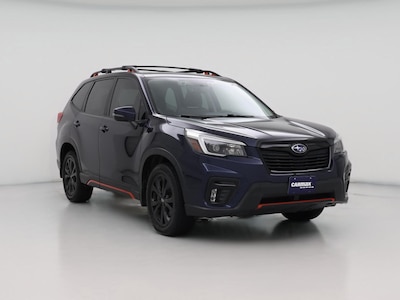Blue 2021 Subaru Forester Sport
