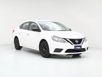 White 2018 Nissan Sentra S