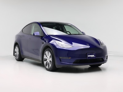Blue 2024 Tesla Model Y Long Range