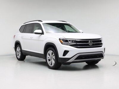 White 2022 Volkswagen Atlas SE w/Tech