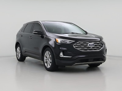 Black 2019 Ford Edge Titanium