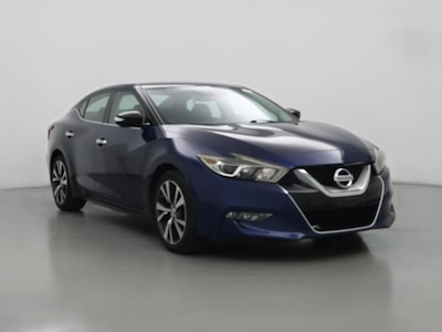 Blue 2017 Nissan Maxima SV