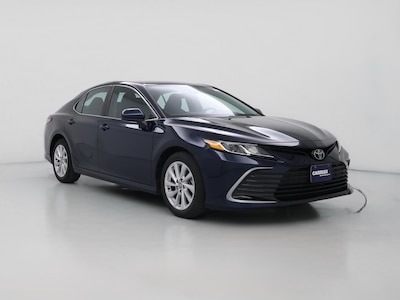 Blue 2021 Toyota Camry LE