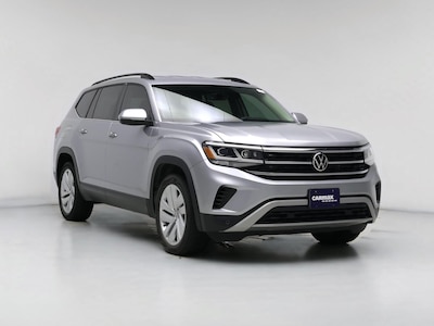 Silver 2021 Volkswagen Atlas SE w/Tech
