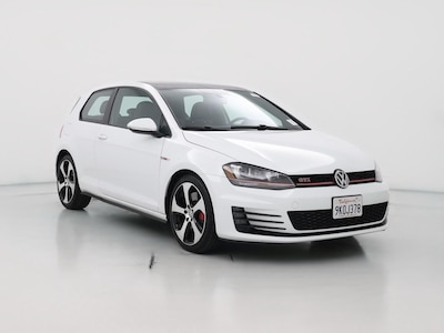 White 2015 Volkswagen GTI SE