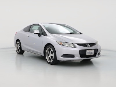 Silver 2013 Honda Civic LX