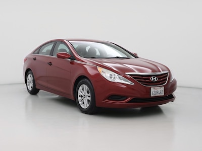 Red 2013 Hyundai Sonata GLS
