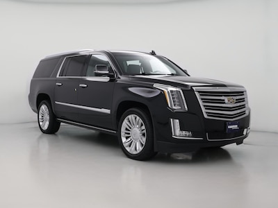 Black 2018 Cadillac Escalade ESV Platinum