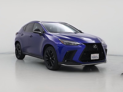 Blue 2022 Lexus NX 350 F-SPORT Handling