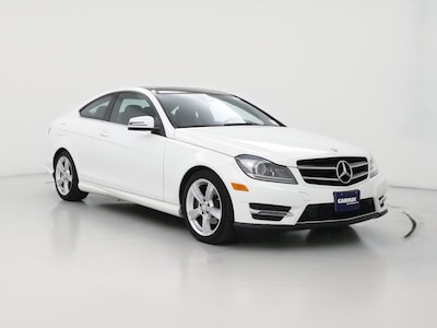 White 2015 Mercedes-Benz C250