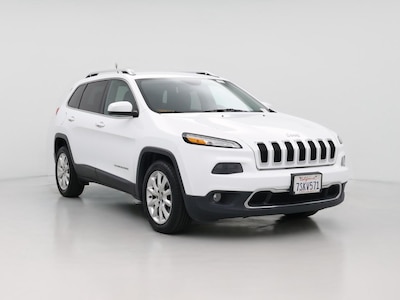 White 2015 Jeep Cherokee Limited