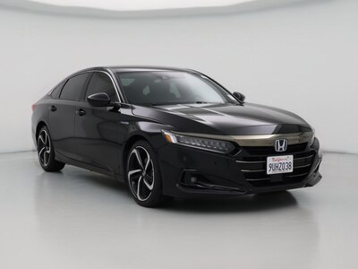 Black 2022 Honda Accord Hybrid Sport
