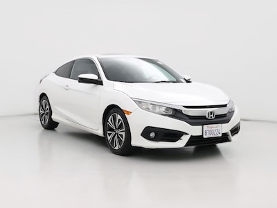 White 2018 Honda Civic EX-T