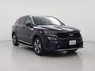 Blue 2023 Kia Sorento Hybrid SX Prestige