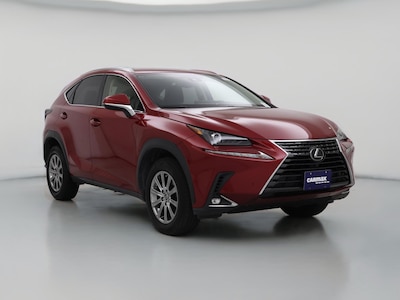 Red 2020 Lexus NX 300