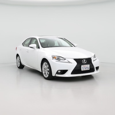 White 2015 Lexus IS 250