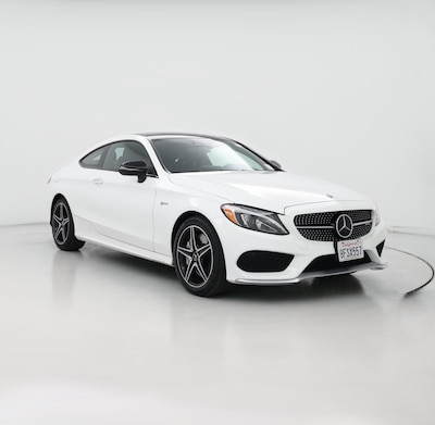 White 2018 Mercedes-Benz C43 AMG