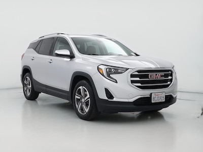 Silver 2018 GMC Terrain SLT