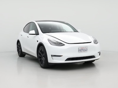 White 2022 Tesla Model Y Long Range