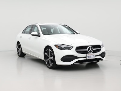 White 2024 Mercedes-Benz C300