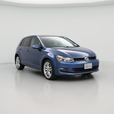 Blue 2015 Volkswagen Golf SEL
