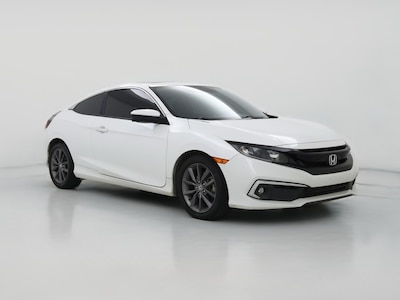 White 2020 Honda Civic EX