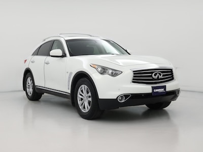 White 2015 Infiniti QX70