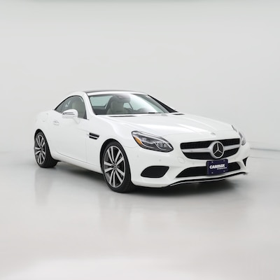White 2018 Mercedes-Benz SLC300