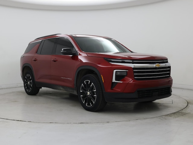 Red (Burgundy) 2025 Chevrolet Traverse LT AWD SUV / Crossover Four-Wheel Drive Automatic