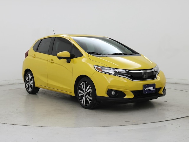 Yellow 2018 Honda Fit EX Hatchback Front-Wheel Drive Automatic