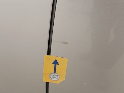 Rear Door Driver Side Cosmetic Imperfection