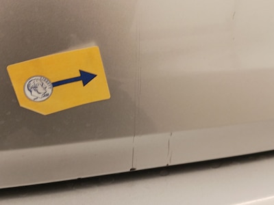 Trunk or Hatch Rear Cosmetic Imperfection