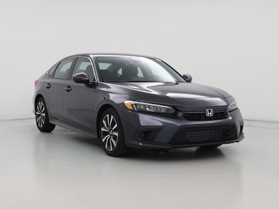 Gray 2024 Honda Civic EX