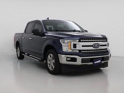 Blue 2018 Ford F150 XLT