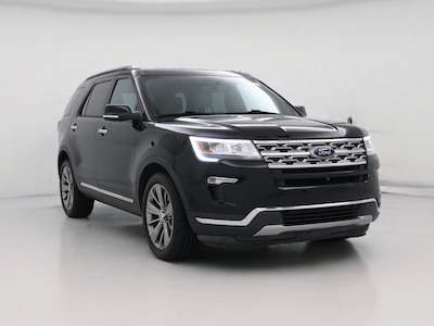 Black 2018 Ford Explorer Limited