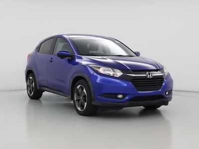 Blue 2018 Honda HR-V EX