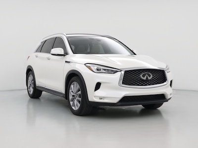 White 2019 Infiniti QX50 Luxe