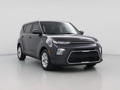 Gray 2022 Kia Soul LX