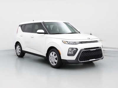 White 2021 Kia Soul LX