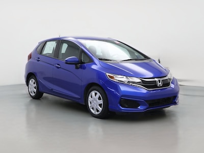 Blue 2019 Honda Fit LX