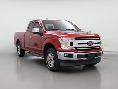 Red 2020 Ford F150 XLT