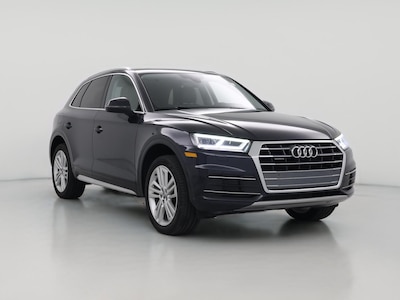 Blue 2018 Audi Q5 Premium Plus