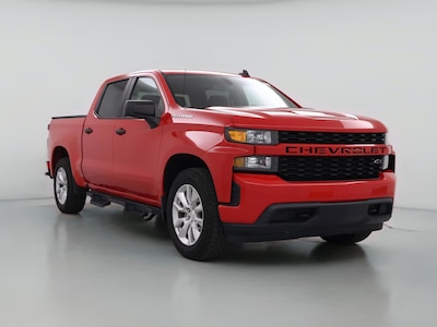 Red 2019 Chevrolet Silverado 1500 Custom