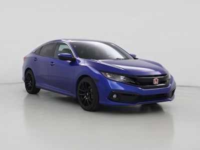 Blue 2020 Honda Civic Sport