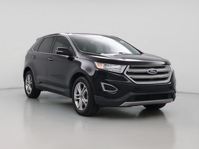 Black 2016 Ford Edge Titanium