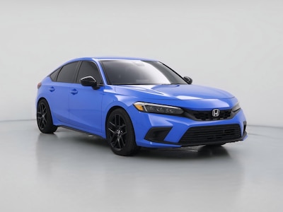 Blue 2024 Honda Civic Sport