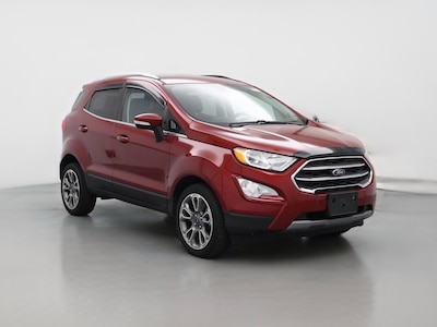Red 2021 Ford EcoSport Titanium