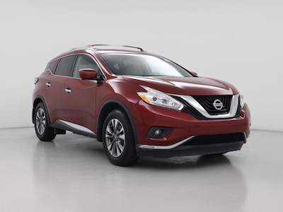 Red 2017 Nissan Murano SL