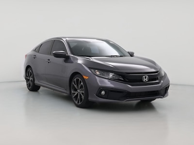 Gray 2020 Honda Civic Sport